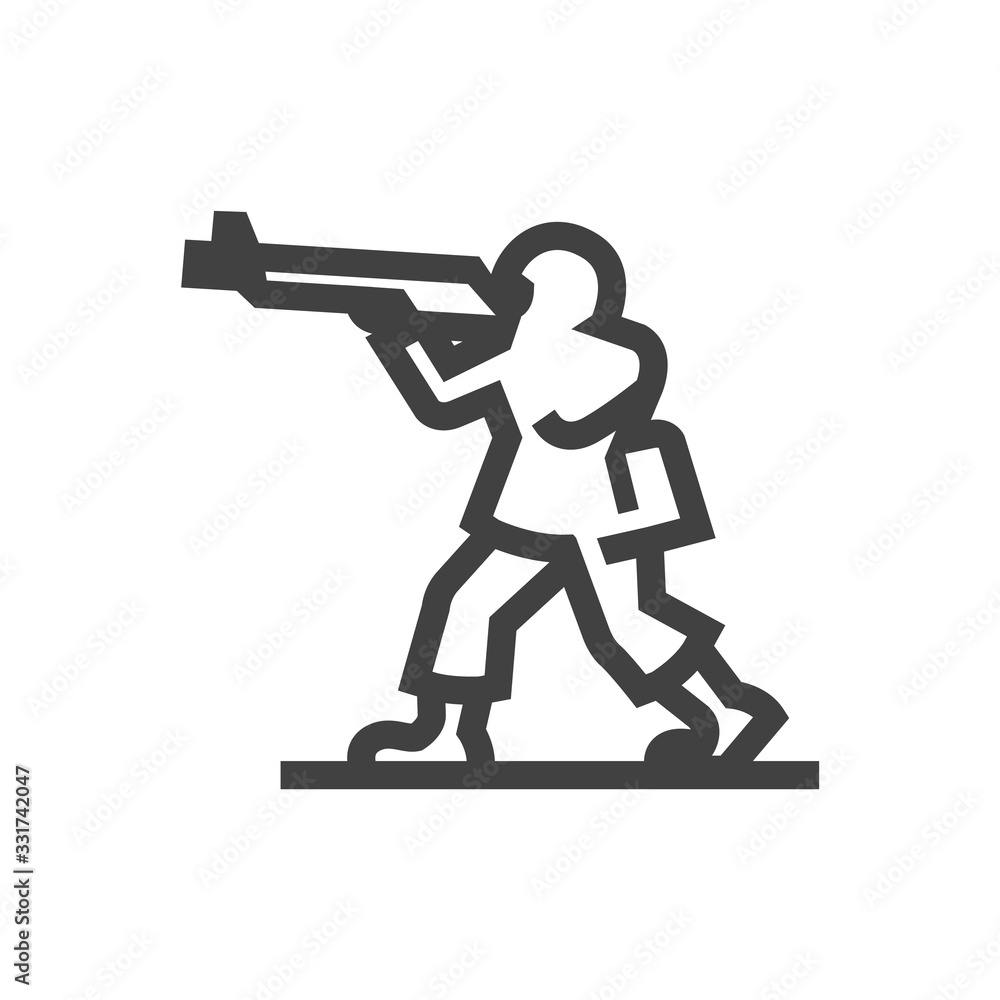 Outline Icon - Toy soldier Outline Icon - Toy soldier
