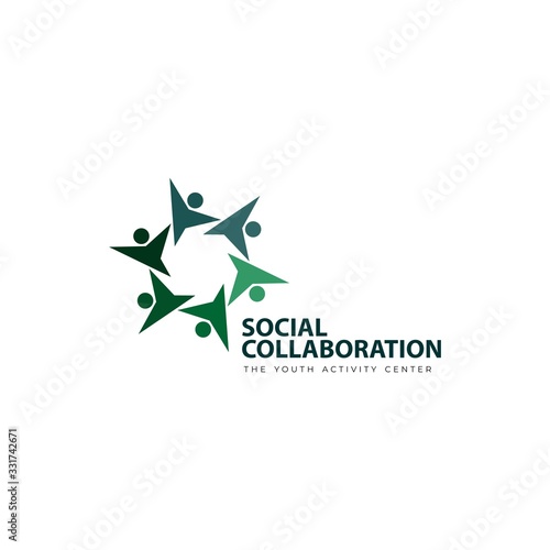 abstract Youth Logo Template