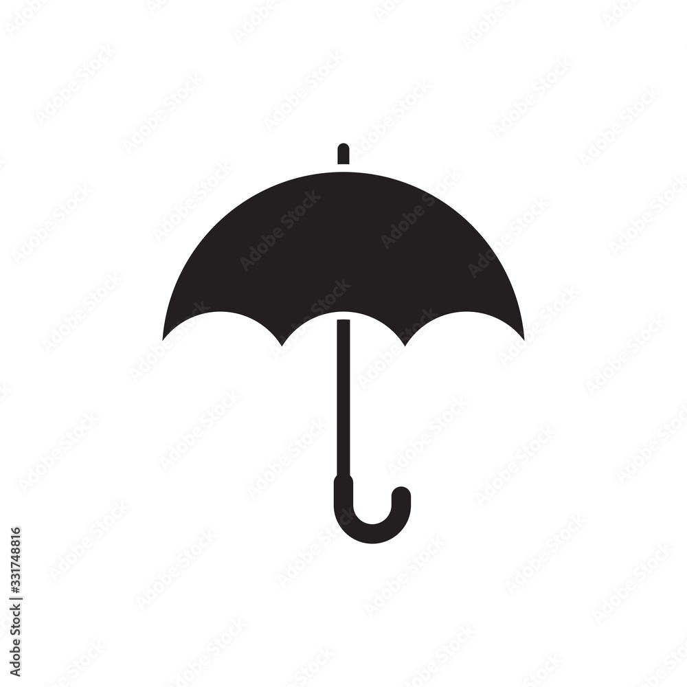 umbrella vector icon, umbrella icon in trendy flat style umbrella vector icon, umbrella icon in trendy flat style