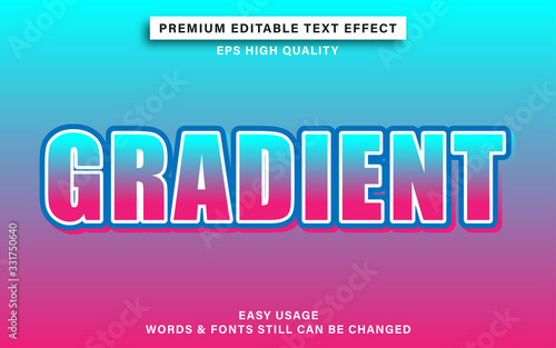 gradient text effect
