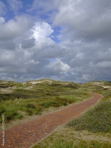 See, Strand, Himmel, Woken, Küste, Dünen, Wege, 