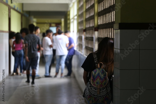 students make mock test of the enem