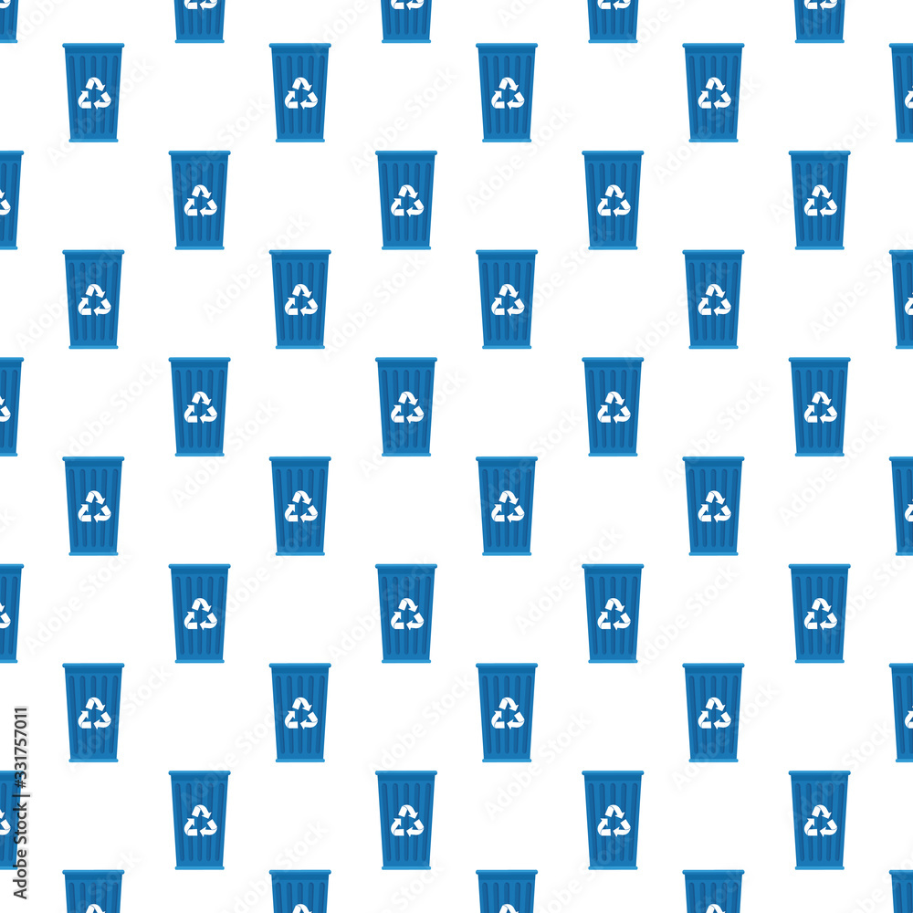 garbage recycle bins pattern background garbage recycle bins pattern background