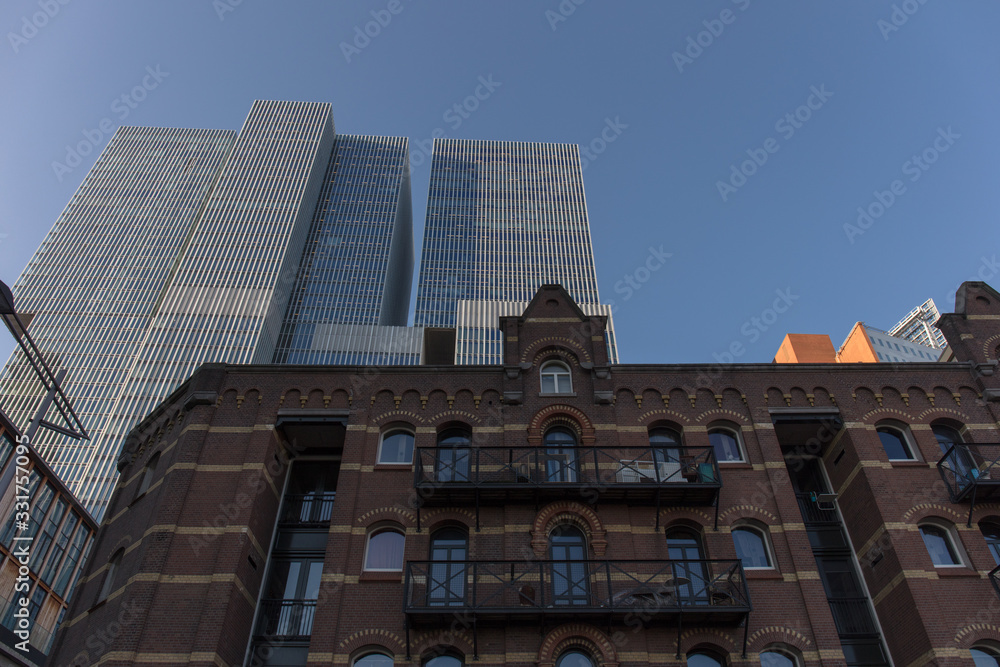 Fototapeta premium Rotterdam netherlands cityscape
