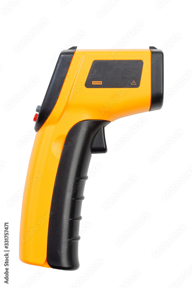 Digital infrared thermometer isolated on white background Digital infrared thermometer isolated on white background