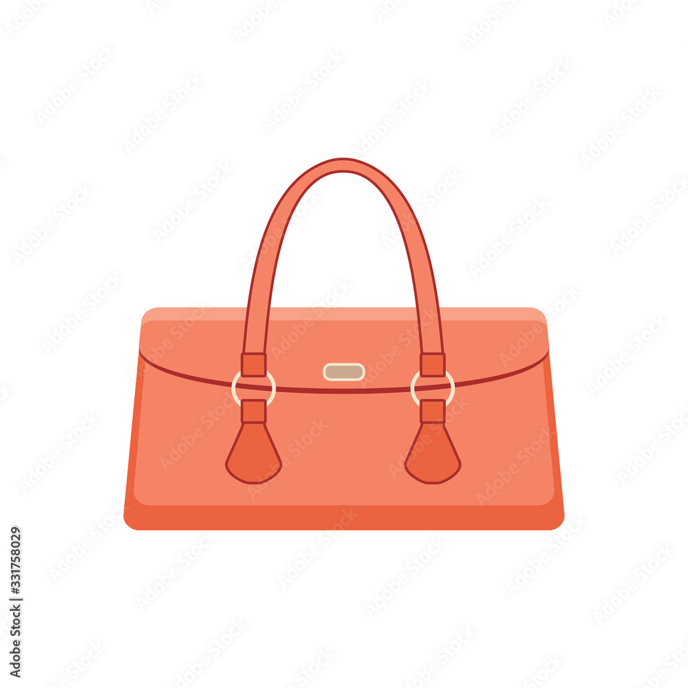 Women bag on a white background Women bag on a white background