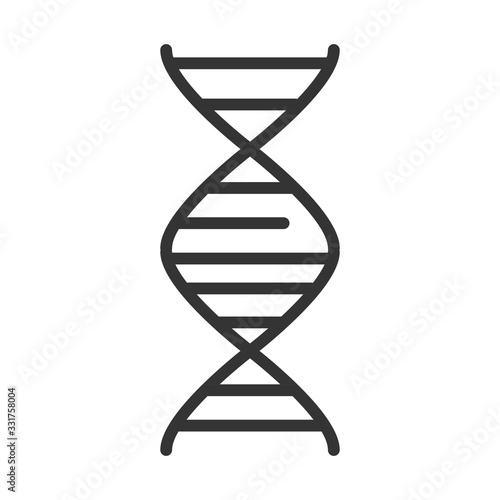 virus covid 19 pandemic structure molecule science line style icon