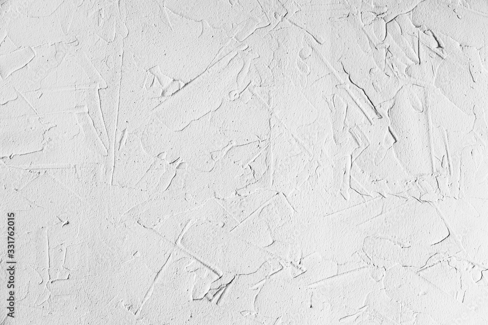 White wall with plastering, background texture White wall with plastering, background texture