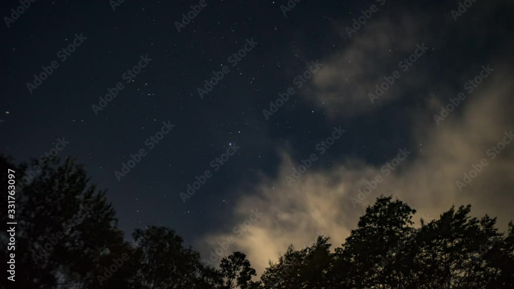 Timelapse: Clouds in the night Timelapse: Clouds in the night