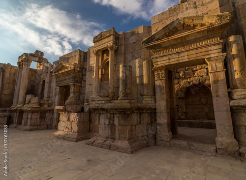 Tableau sur toile Roman city of Jerash in Jordan