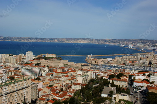 Fototapeta Naklejka Na Ścianę i Meble -  Panorami di Marsiglia