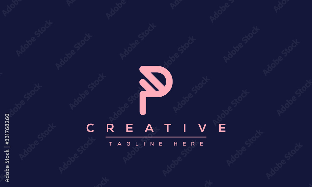 Modern elegant creative P Logo Design and template. PP icon initial Based Monogram and Letters in vector. Modern elegant creative P Logo Design and template. PP icon initial Based Monogram and Letters in vector.