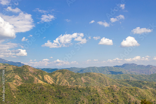 beautiful mountain landscape view