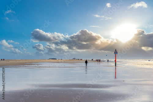 Beach of St Peter-Ording photo