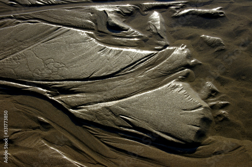 Sand, Sandspuren, Düne
