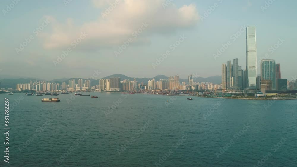 Aerial view of Causeway Bay, Hong Kong Aerial view of Causeway Bay, Hong Kong