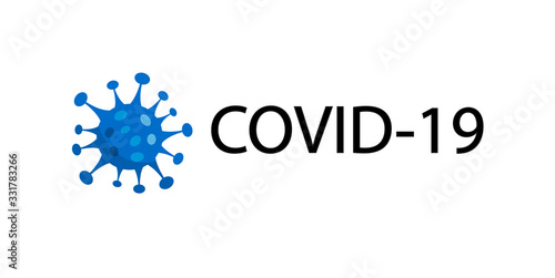 2019-nCoV Novel Corona virus concept. Covid-19 Respiratory Syndrome from Wuhan city. vector illustration