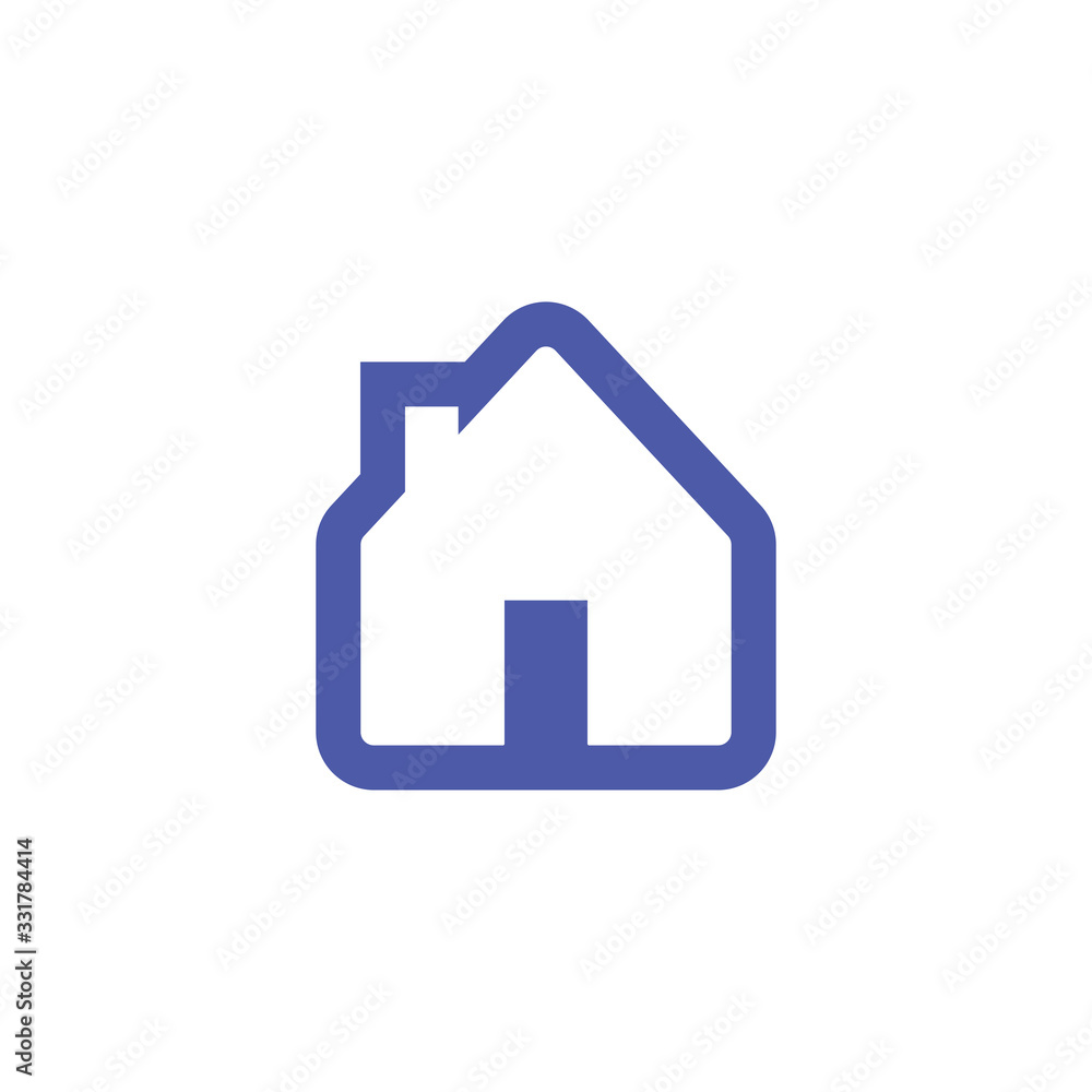 Stay at home vector icon. #Stayhome prevention campaign symbol. Stay at home vector icon. #Stayhome prevention campaign symbol.