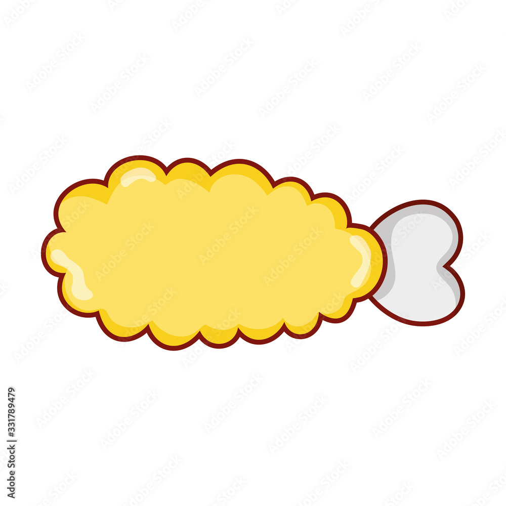 tempura chicken food japanese menu cartoon icon tempura chicken food japanese menu cartoon icon