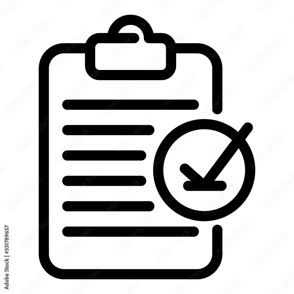 Summary analysis icon. Outline summary analysis vector icon for web design isolated on white background Summary analysis icon. Outline summary analysis vector icon for web design isolated on white background