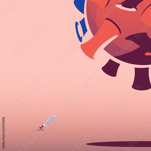 Human Fight Against the Virus 