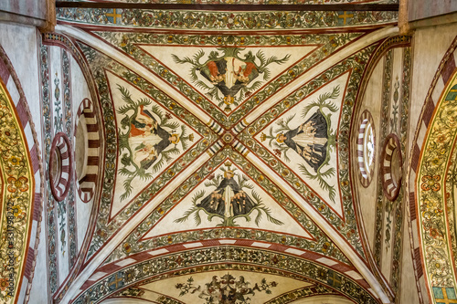 Interiors of the Church of Saint Anastasia in Verona, Veneto, Italy © Ilia Baksheev