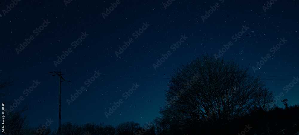 Naklejka premium Bluesky