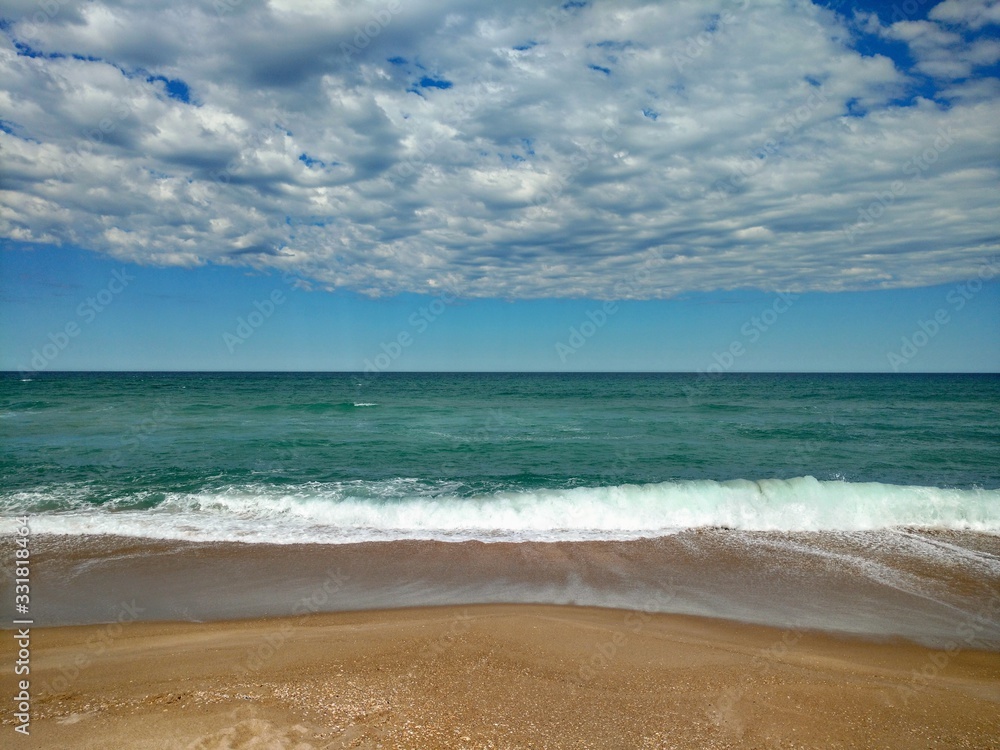 beach and sea