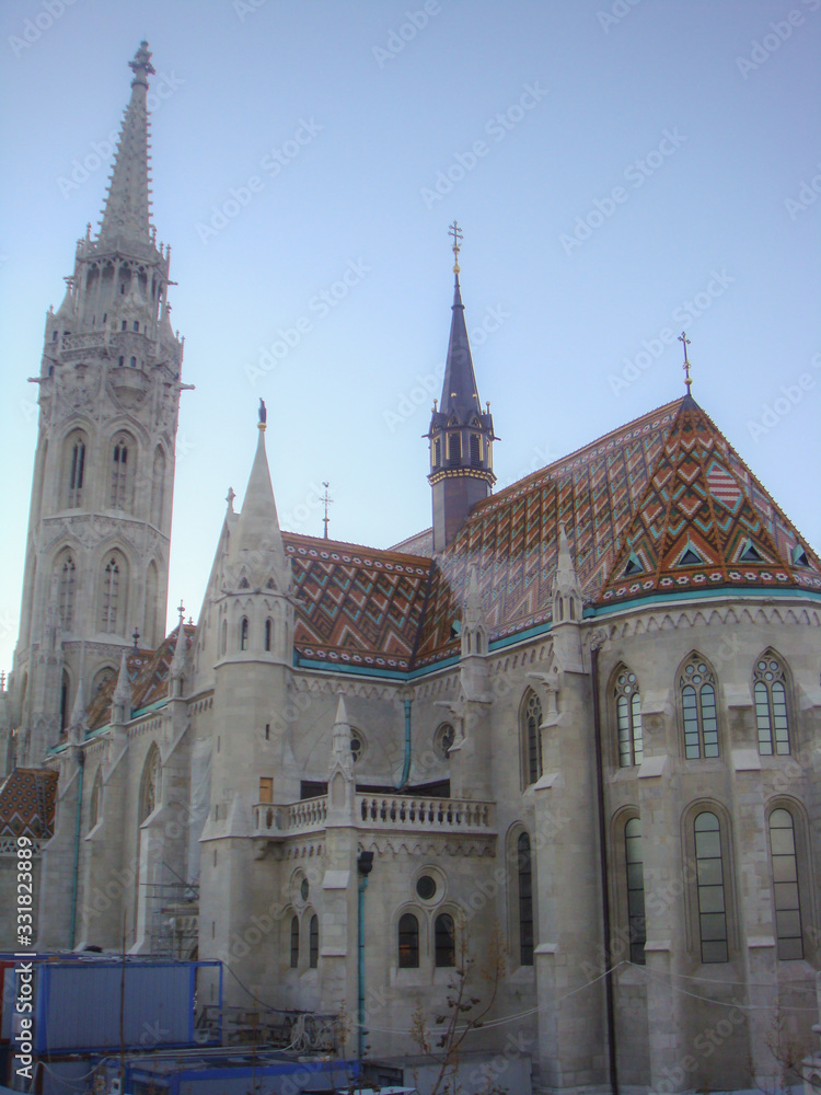 Hungary - Jan 2011 Budapest has architecturally noteworthy buildings in a wide range of styles and from distinct time periods