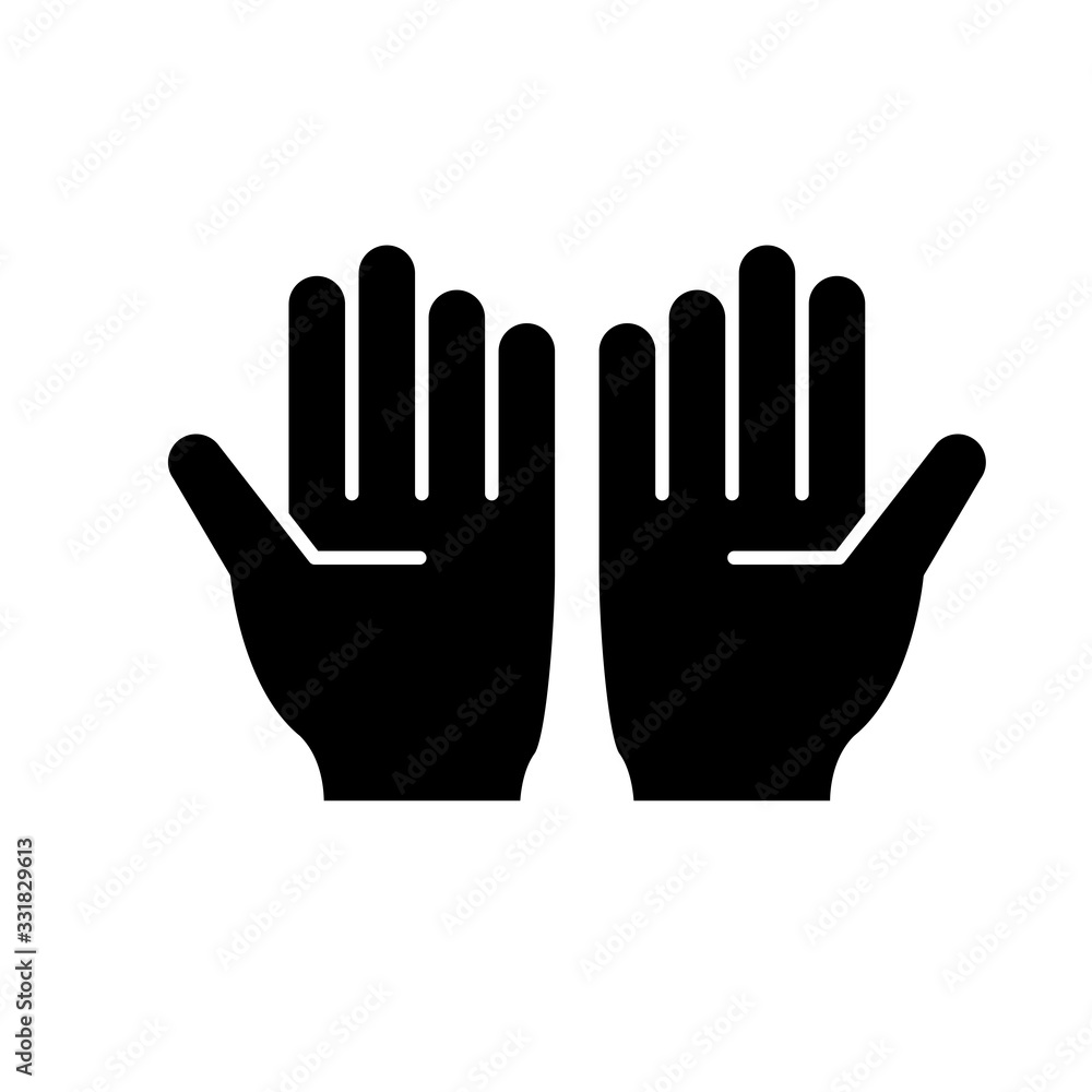 Obraz premium Glove icon