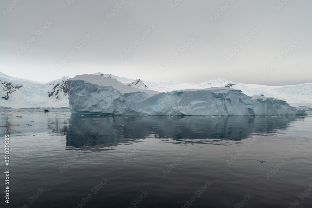 Large iceberg in Charlotte Bay, Antarctica