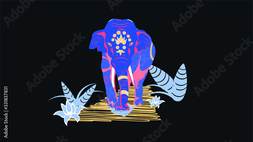 Elefant vector illustration