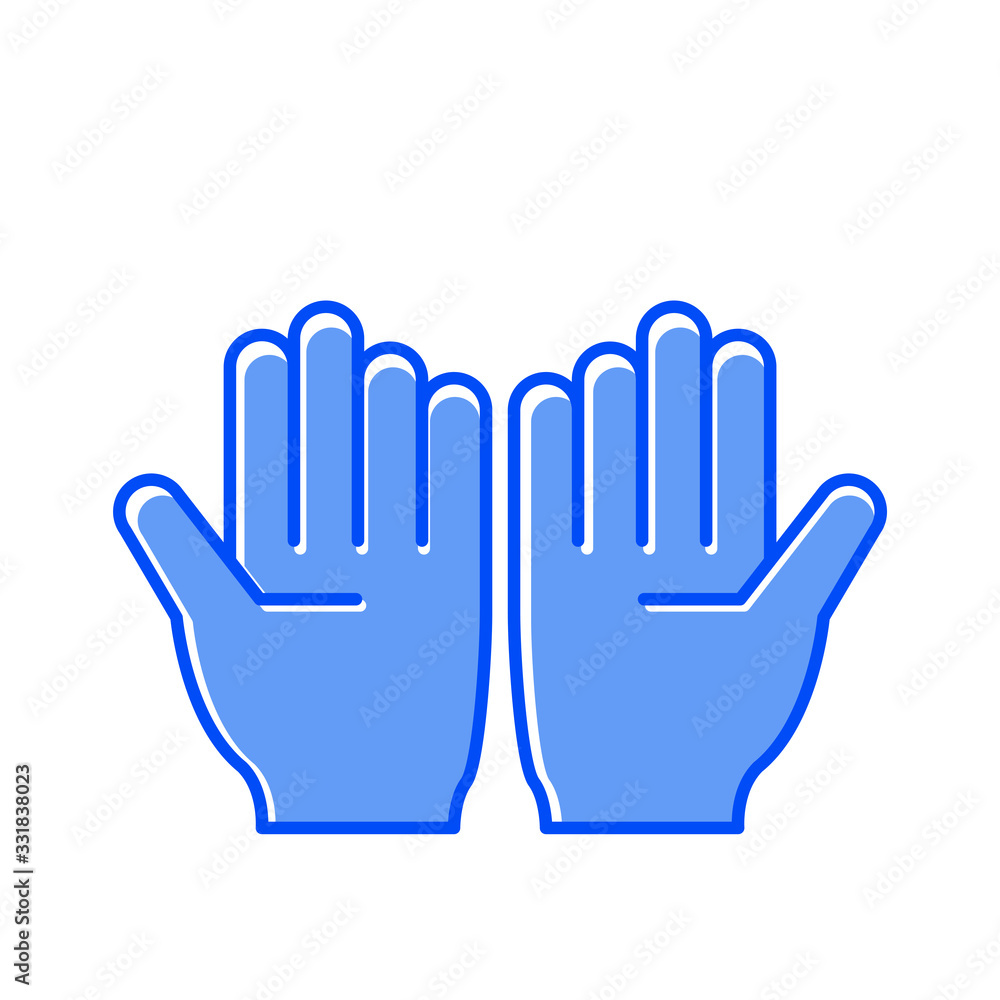 Obraz premium Glove icon