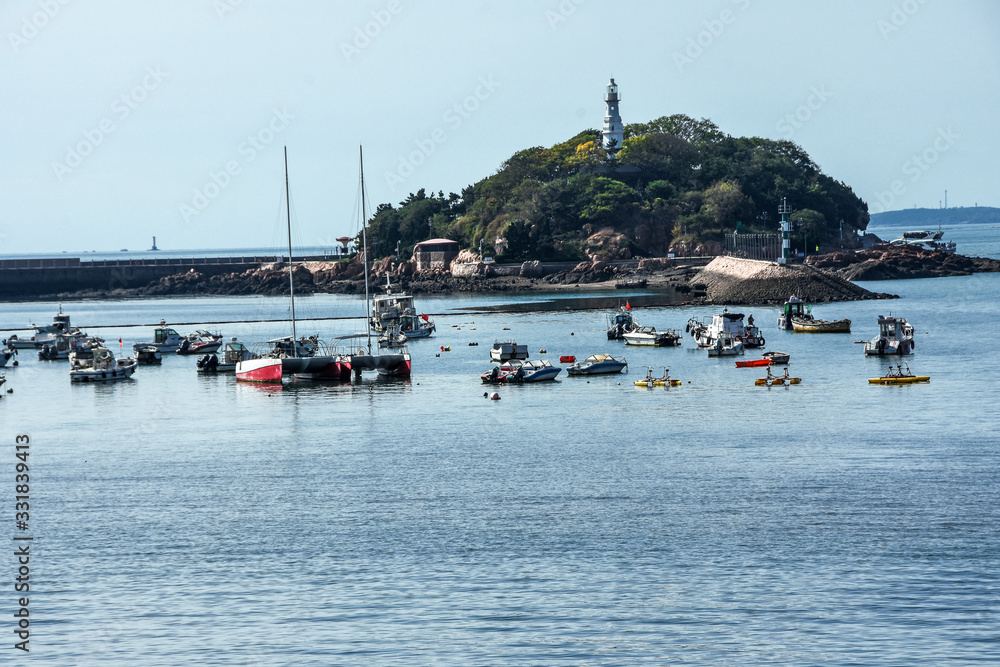 Obraz premium Fishing port,qingdao