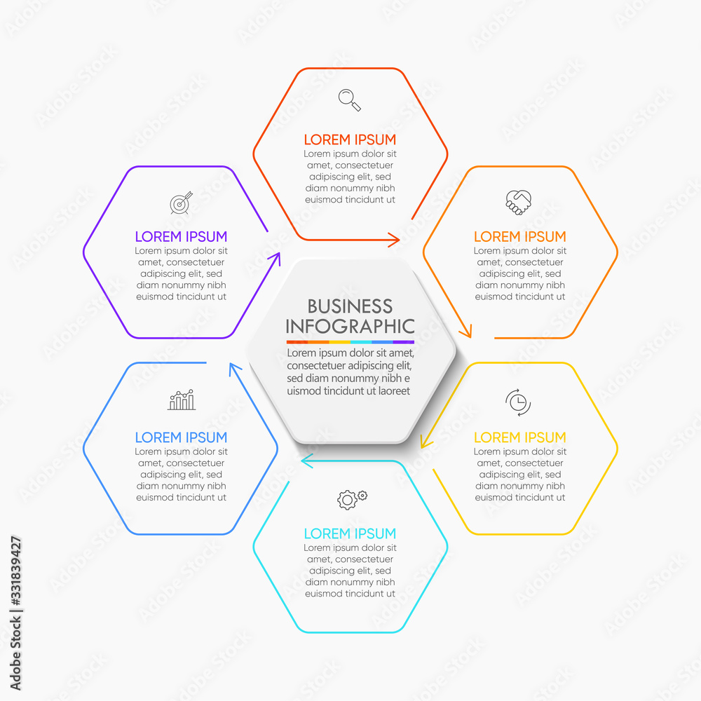 Business circle. timeline infographic icons designed for abstract background template milestone element modern diagram process technology digital marketing data presentation chart Vector Business circle. timeline infographic icons designed for abstract background template milestone element modern diagram process technology digital marketing data presentation chart Vector