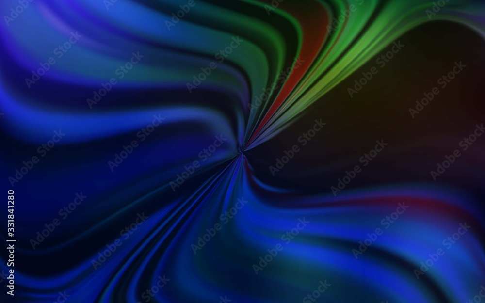 Obraz premium Dark Blue, Yellow vector abstract blurred layout. Abstract colorful illustration with gradient. Completely new design for your business.