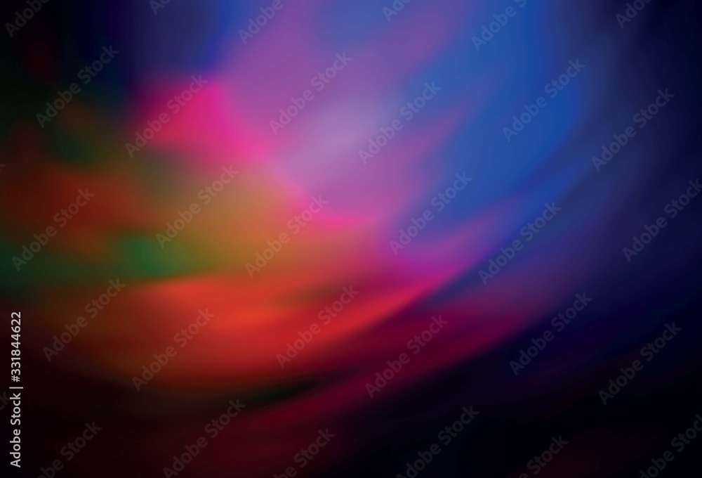 Dark Pink, Red vector abstract blurred background. Dark Pink, Red vector abstract blurred background.