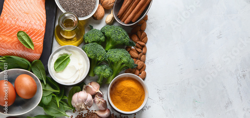 Wallpaper Mural Healthy organic food  for Diabetes diet Torontodigital.ca