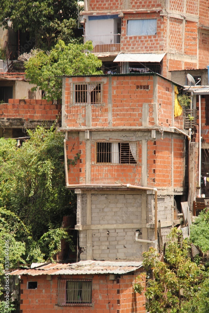 Petare slum Caracas Venezuela 