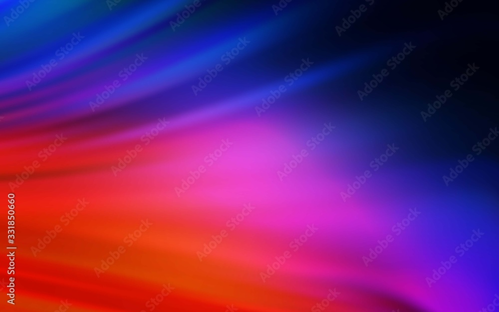 Obraz premium Light Blue, Red vector colorful blur backdrop. Abstract colorful illustration with gradient. The best blurred design for your business.