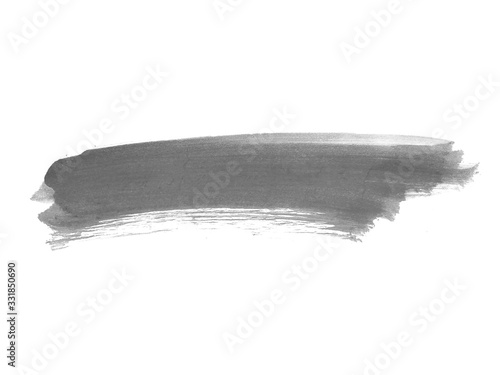 Black watercolor scribble texture. Abstract watercolor on white background. Black abstract watercolor background. It is a hand drawn.