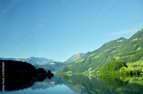 A beautiful Lake at Brienz, Switzerland.
