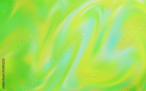 Light Green vector colorful abstract background. Glitter abstract illustration with gradient design. The best blurred design for your business.
