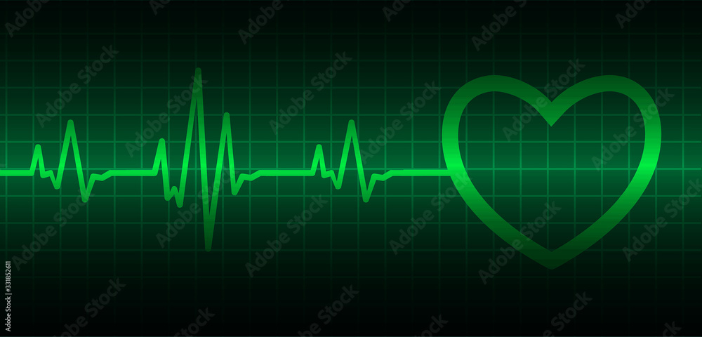 Blue Heart pulse monitor with signal. Heart beat. icon. ekg Blue Heart pulse monitor with signal. Heart beat. icon. ekg