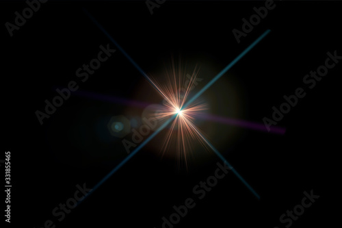 Sonnenstrahl Hintergrund.