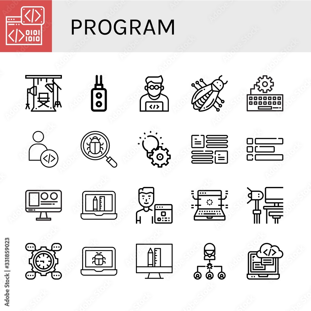 program icon set