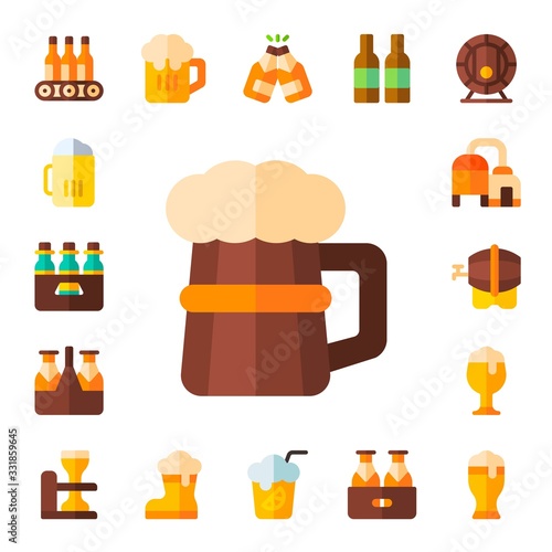 draught icon set
