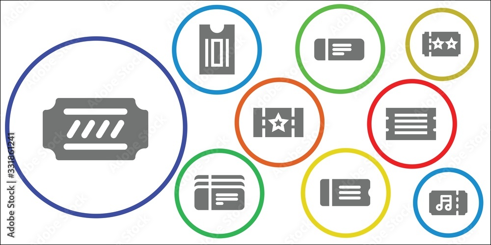 permission icon set permission icon set