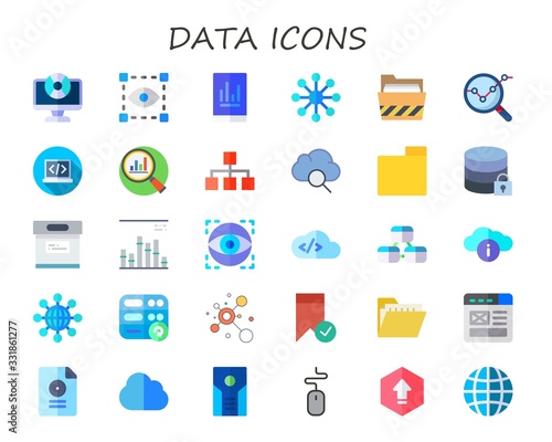 data icon set
