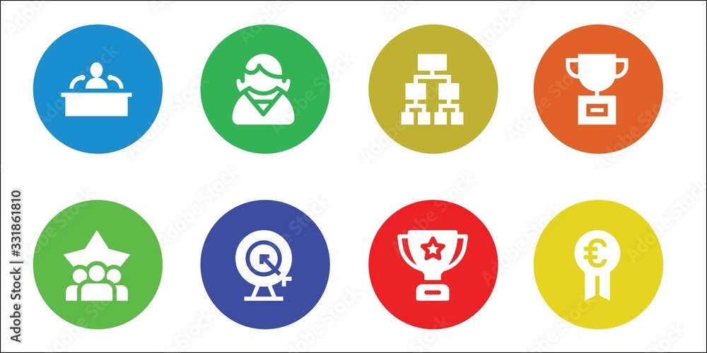 leadership icon set leadership icon set